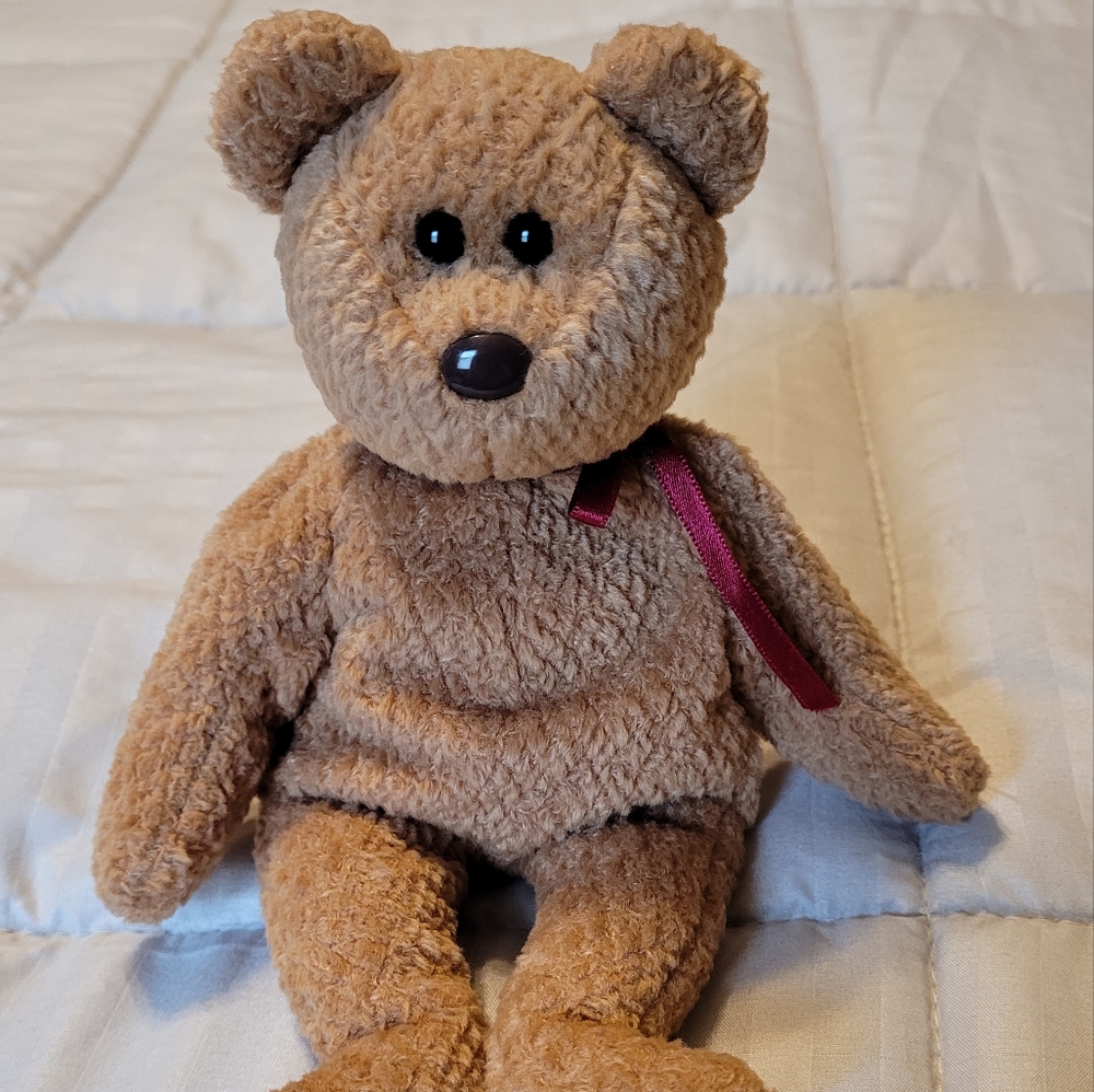 Curly beanie Baby